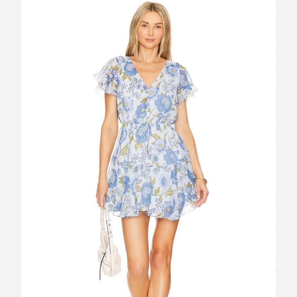 NWT Steve Madden | Revolve | Kirsten Dress in Vintage Blue Size XL